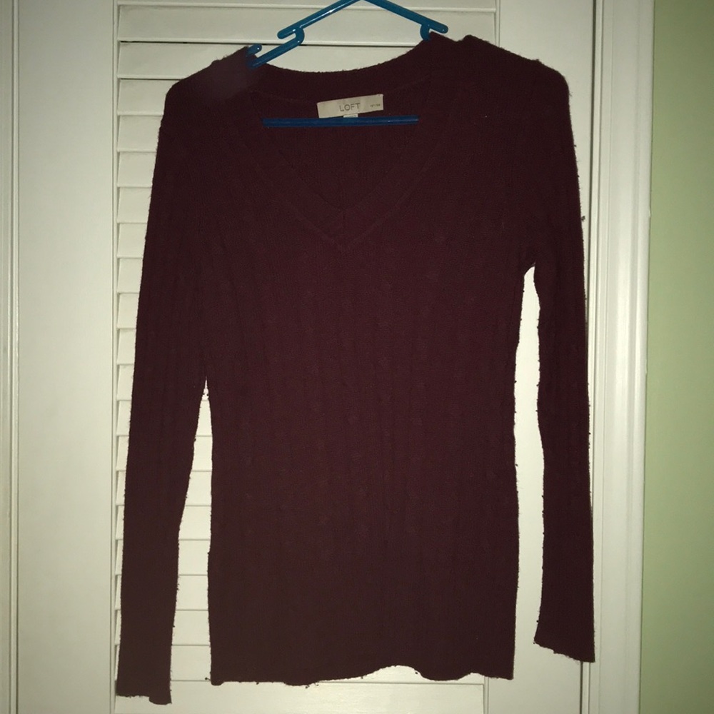 Maroon Sweater
